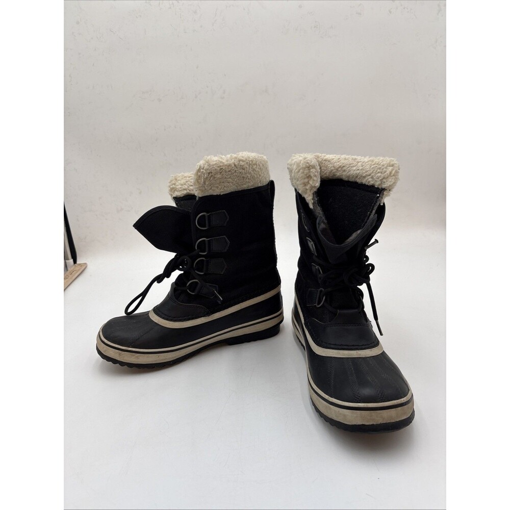 Sorel Joan of Arctic Women's‎ Snow Holiday Boots Black Size 9.5 US Waterproof